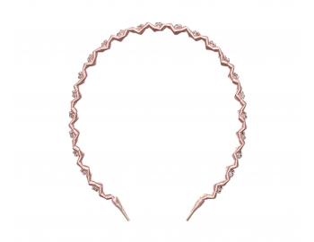 elenka do vlas Invisibobble Hairhalo Pink Sparkle - rov