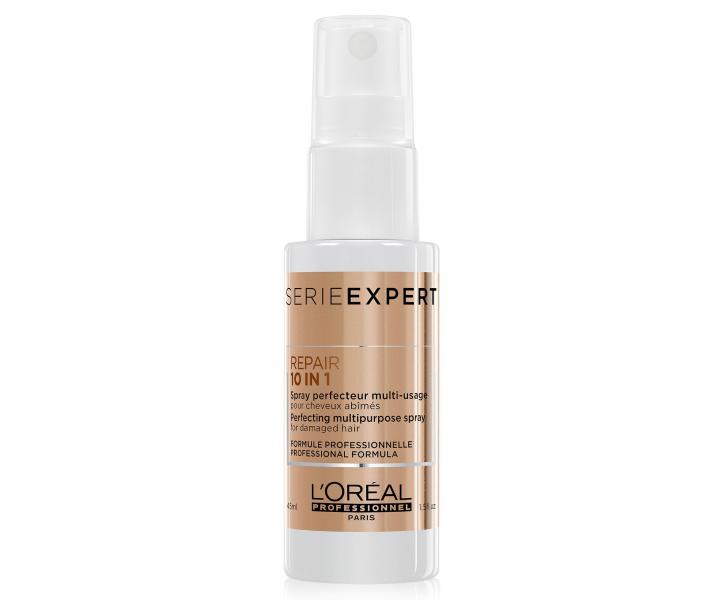 Bezoplachový sprej pro poškozené vlasy Loréal Absolut Repair 10 in 1 - 45 ml