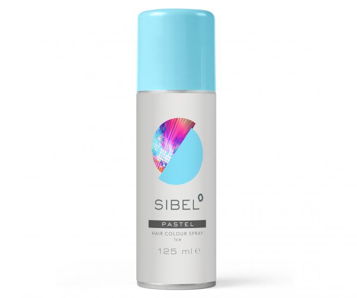 Barevn sprej na vlasy Sibel Hair Colour Pastel - pastelov modr - 125 ml