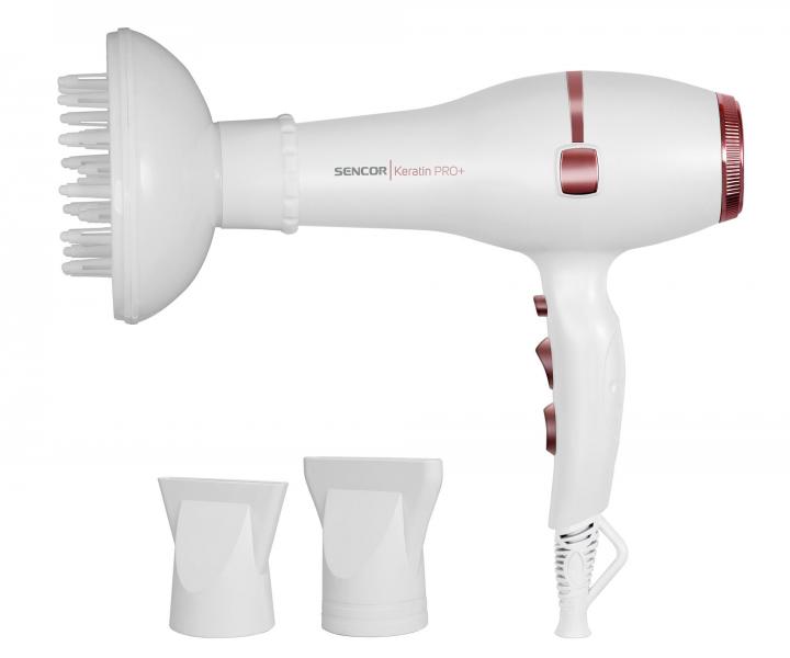 Fén na vlasy Sencor Keratin PRO+ SHD 8200GD - 2400 W