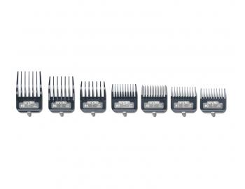 Sada nhradnch nstavc Andis Master Premium Metal Clip Comb Set - 7 ks