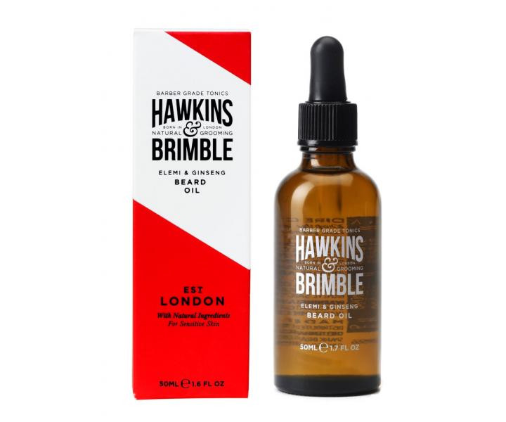 Vyživující olej na vousy a knír Hawkins & Brimble Beard Oil - 50 ml