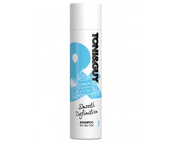 Šampon pro suché vlasy Toni&Guy Smooth Definition - 250 ml