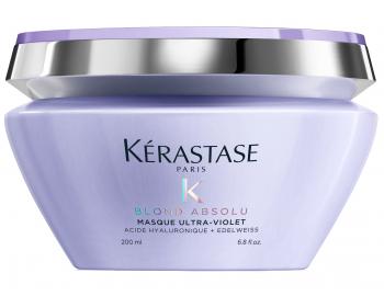 Maska pro neutralizaci žlutého tónu Kérastase Blond Absolu Masque Ultra-Violet - 200 ml