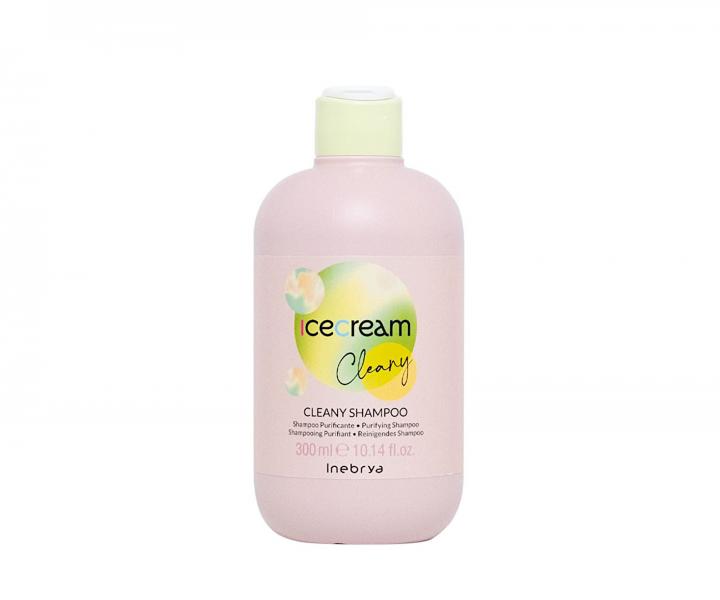 istc ampon pro citlivou a napjatou pokoku hlavy Inebrya Ice Cream Cleany Shampoo - 300 ml