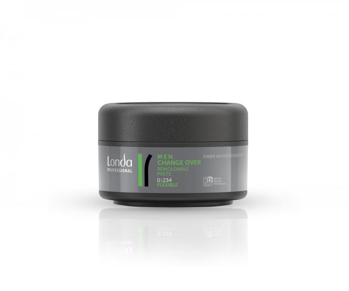 Matující pasta pro opakované tvarování účesu Londa Professional Men Change Over - 75 ml