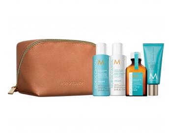 Cestovní sada pro objem jemných vlasů Moroccanoil Travel Set Volume + taštička zdarma