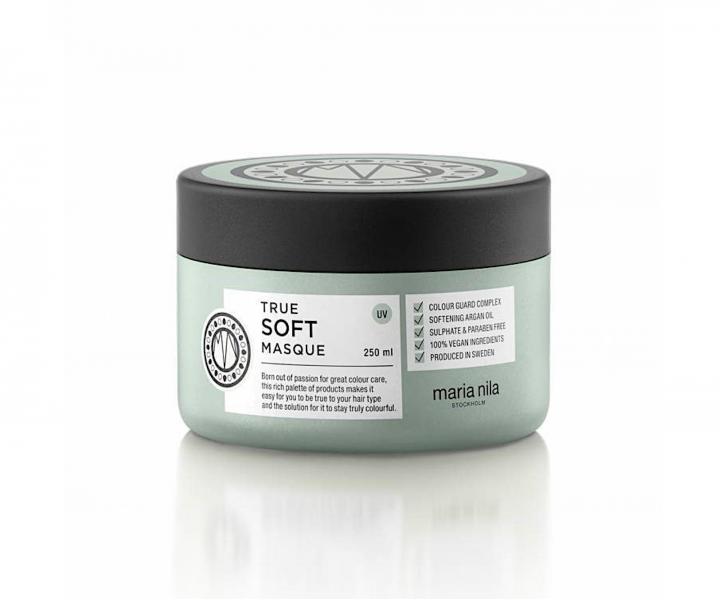 Hydratační maska pro suché vlasy s arganovým olejem Maria Nila True Soft Masque - 250 ml