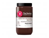 Energizujc maska pro slab a mastn vlasy The Doctor Keratin + Arginine + Biotin Mask - 946 ml