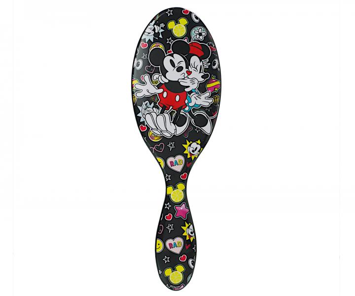 Kartáč na rozčesávání vlasů Wet Brush Original Detangler Mickey - černý