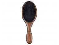 Ov�ln� d�ev�n� kart�� na vlasy s kan��mi a nylonov�mi �t�tinami Sibel Decopad - 24 x 8 cm