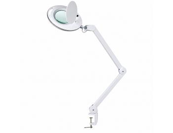 Zv�t�ovac� lupa s LED lampou s uchycen�m na st�l Weelko Mega White - 5 dioptri�
