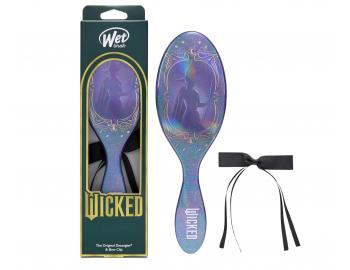 Dárková sada kartáče na rozčesávání vlasů Wet Brush Original Detangler Wicked Elphaba