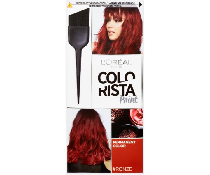 Permanentní barva Loréal Colorista Paint 6.66 Ronze - červená