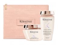 Sada pro hydrataci a rozjasn�n� pevn�ch a krepat�ch vlas� K�rastase Gloss Absolu + ta�ti�ka zdarma