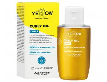 Rozjas�uj�c� a zjem�uj�c� olej pro vlnit� a kudrnat� vlasy Yellow Professional Curls Curly Oil - 100 ml
