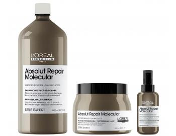 Sada pro po�kozen� vlasy Lor�al Professionnel Serie Expert Absolut Repair Molecular + p��pravn� p��e 100 ml zdarma