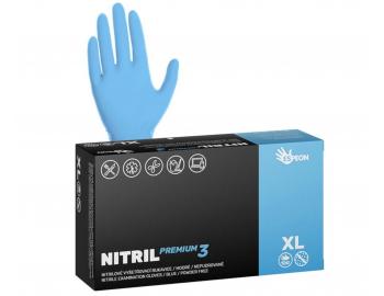 Silné nitrilové rukavice Espeon Nitril Premium 3 - 100 ks, modré, velikost XL