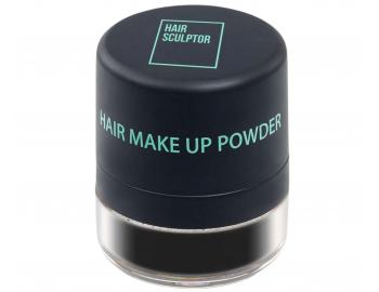 Pudr pro zakryt� odrost� a �edin Sibel Hair Make-up Powder - �ern�, 3 g