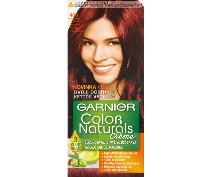 Permanentn barva Garnier Color Naturals 460 rubnov erven