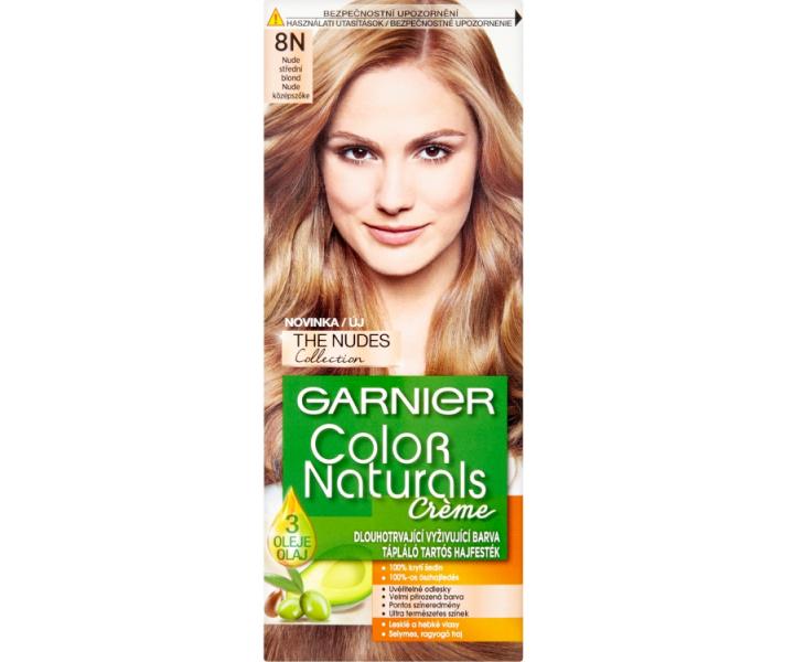 Permanentn barva Garnier Color Naturals 8N stedn blond