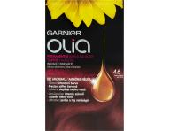 Permanentn olejov barva Garnier Olia 4.6 tmav erven