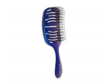 Kart na vlasy Olivia Garden IDetangle - normln vlasy - metalicky modr