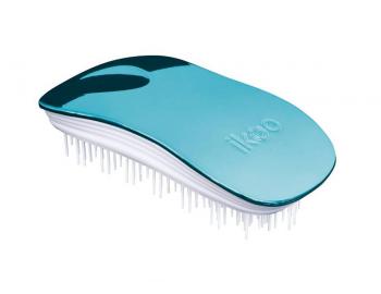 Kart�� na vlasy Ikoo Home Metallic Pacific - b�lo-tyrkysov�