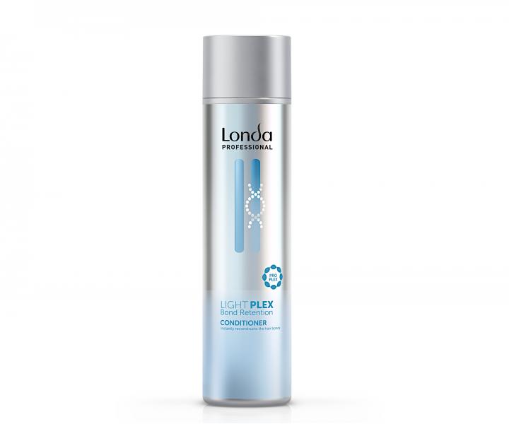 Posilující kondicionér pro chemicky ošetřené vlasy Londa Professional LightPlex Bond - 250 ml