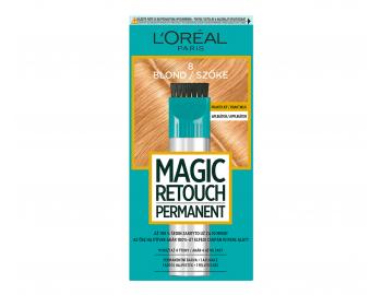 Permanentní barva na odrosty a šediny Loréal Magic Retouch Permanent - odstín 8, blond