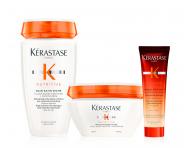 Sada pro výživu velmi suchých vlasů Kérastase Nutritive + noční sérum 30 ml zdarma