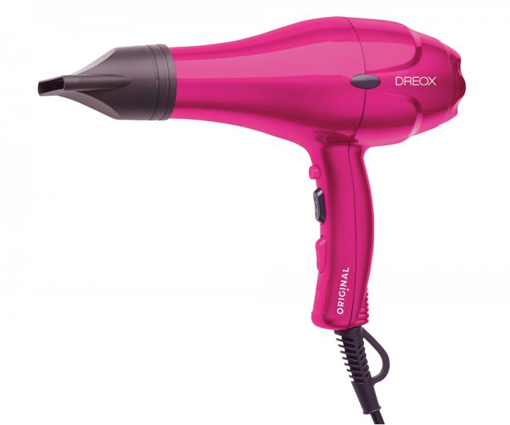 Profesionální fén na vlasy Original Best Buy Dreox 2000 W - růžový