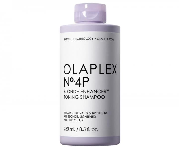 Šampon pro neutralizaci žlutých tónů Olaplex No. 4P Blonde Enhancer Toning Shampoo - 250 ml