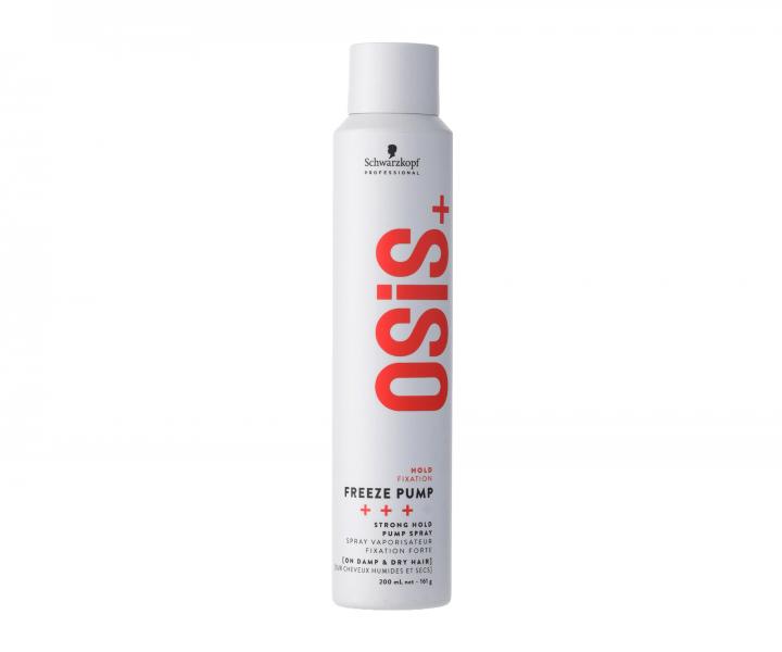 Lak na vlasy se střední fixací Schwarzkopf Professional Osis+ Freeze Pump - 200 ml