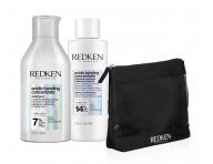 Sada pro regeneraci poškozených vlasů Redken Acidic Bonding Concentrate + taštička zdarma