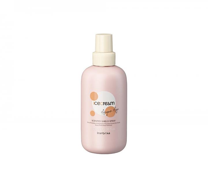 Parfémovaný ochranný sprej pro hydrataci vlasů Inebrya Ice Cream Argan Age Scented Spray - 100 ml