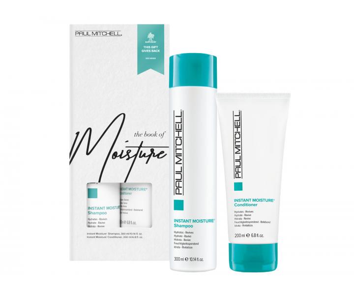 Dárková sada pro hydrataci vlasů Paul Mitchell The Book of Moisture