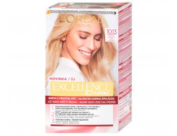 Permanentní barva Loréal Excellence 10.13 nejsvětlejší pravá blond