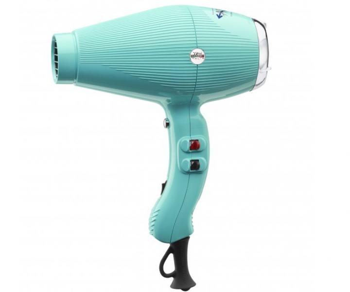 Fén na vlasy Gamma Piú Aria Dual Ionic - 2200 W, tyrkysový