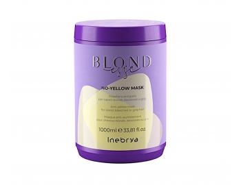 Maska proti lutm odleskm Inebrya Blondesse No-Yellow - 1000 ml