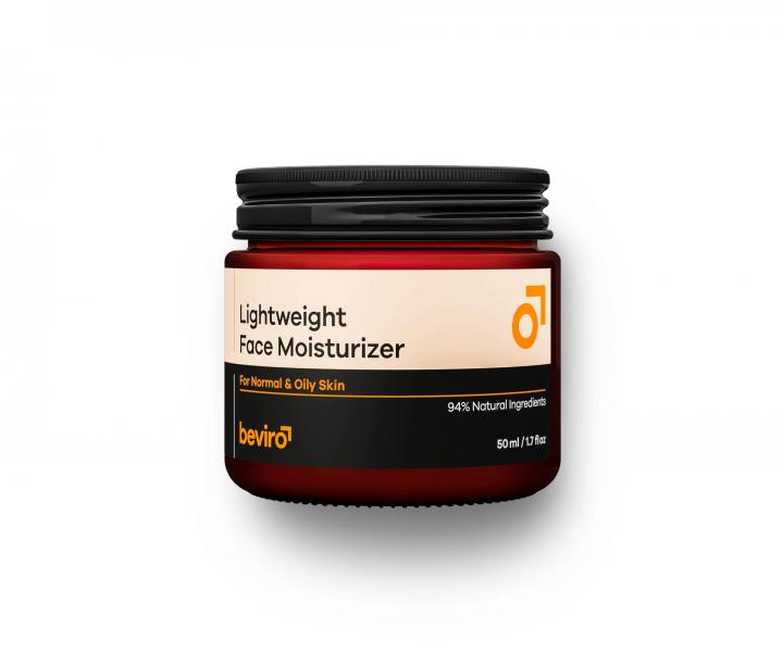 Hydratační krém pro normální a mastnou pleť pro muže Beviro Lightweight Face Moisturizer - 50 ml