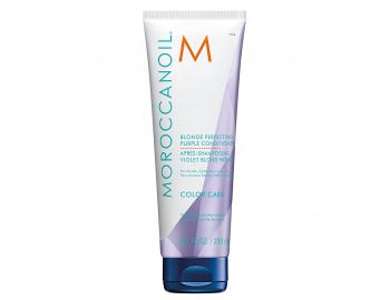 Neutralizační kondicionér pro blond vlasy Moroccanoil Blonde Perfecting Purple Conditioner - 200 ml