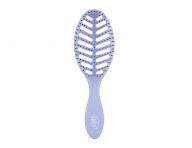 Kartáč na rozčesávání a foukání vlasů z organického materiálu Wet Brush Speed Dry Go Green - fialový