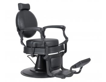 Kadeřnické barber křeslo Weelko Shor Black - černé