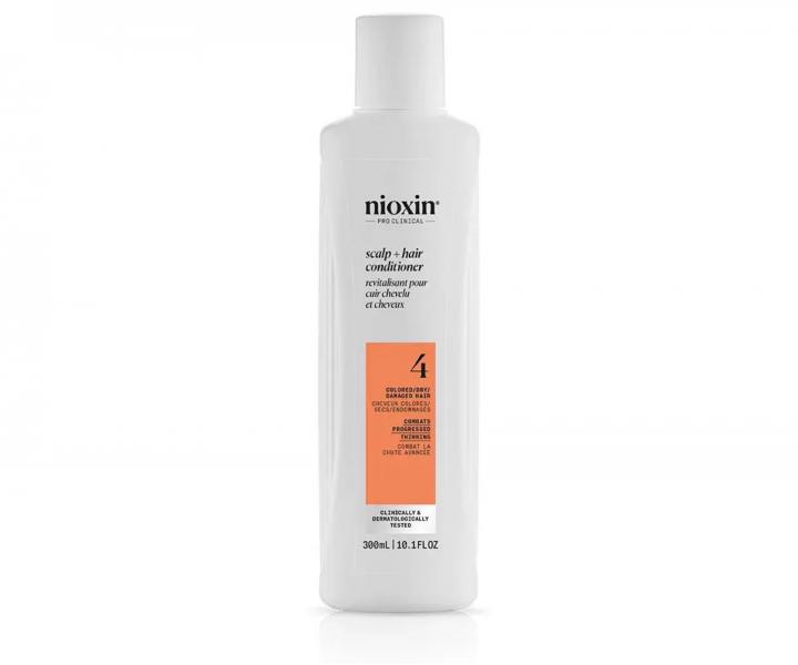 Kondicionér pro silně řídnoucí barvené vlasy Nioxin System 4 Scalp Therapy Conditioner - 300 ml