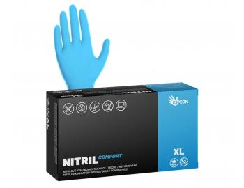 Nitrilové rukavice Espeon Nitril Comfort - 100 ks, modré, velikost XL