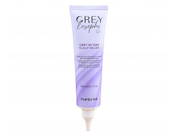 Oetujc pedamponov pe pro zdravou pokoku hlavy Inebrya Grey By Day Scalp Relief - 150 ml