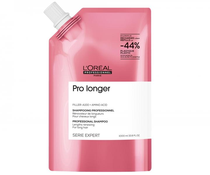 �ampon na obnoven� d�lek Lor�al Professionnel Serie Expert Pro Longer - 1000 ml, n�hradn� n�pl�