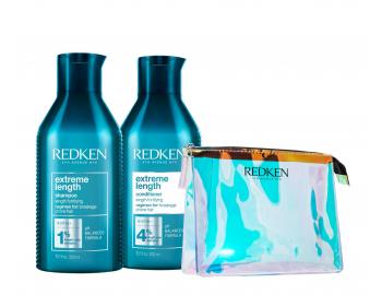 Sada pro pos�len� d�lek vlas� Redken Extreme Length� - �ampon + p��e + ta�ti�ka zdarma