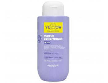 Kondicion�r pro neutralizaci �lut�ch t�n� Yellow Professional Silver Purple Conditioner - 500 ml
